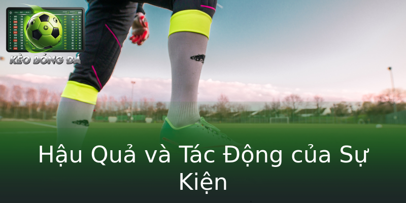 Hậu Quả và Tác Động của Sự Kiện Hậu Quả và Tác Động của Sự Kiện